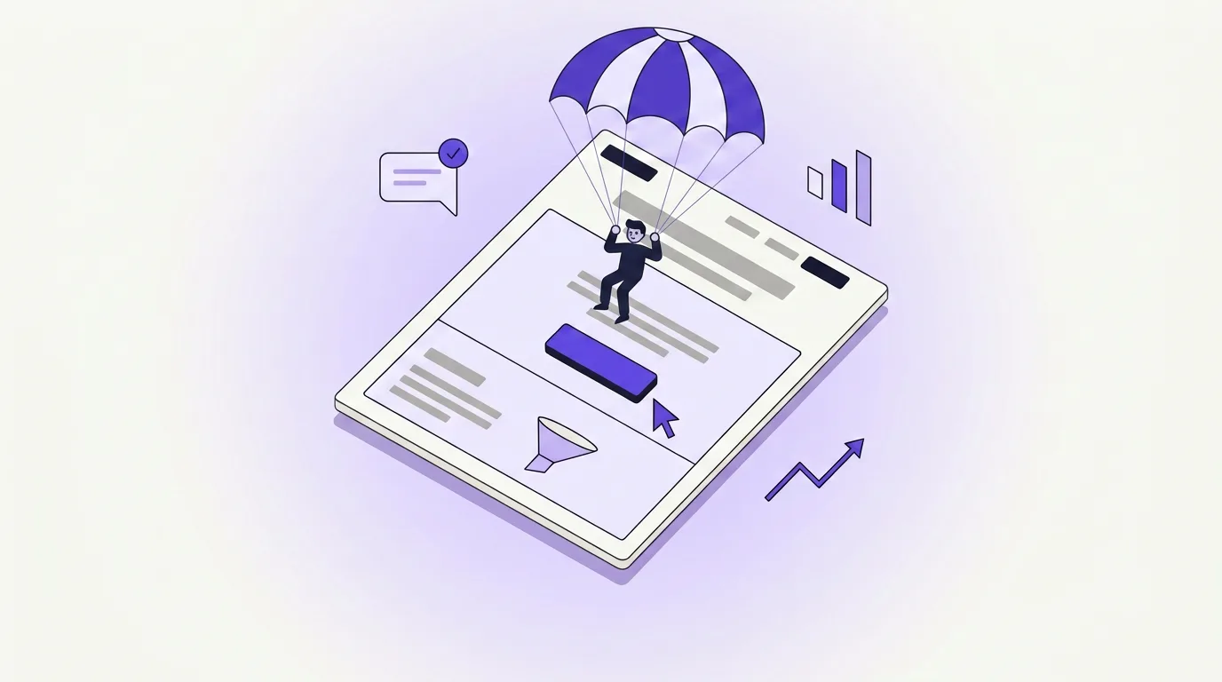 Portada del artículo: Páginas de aterrizaje, ¿para qué se utilizan y cómo diseñarlas?